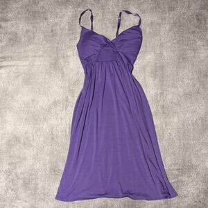 Y2k Planet Gold Purple Babydoll Mini Dress